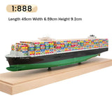 Banboring Type-6 Customization 45cm Container Ship Model (Scale 1:888)