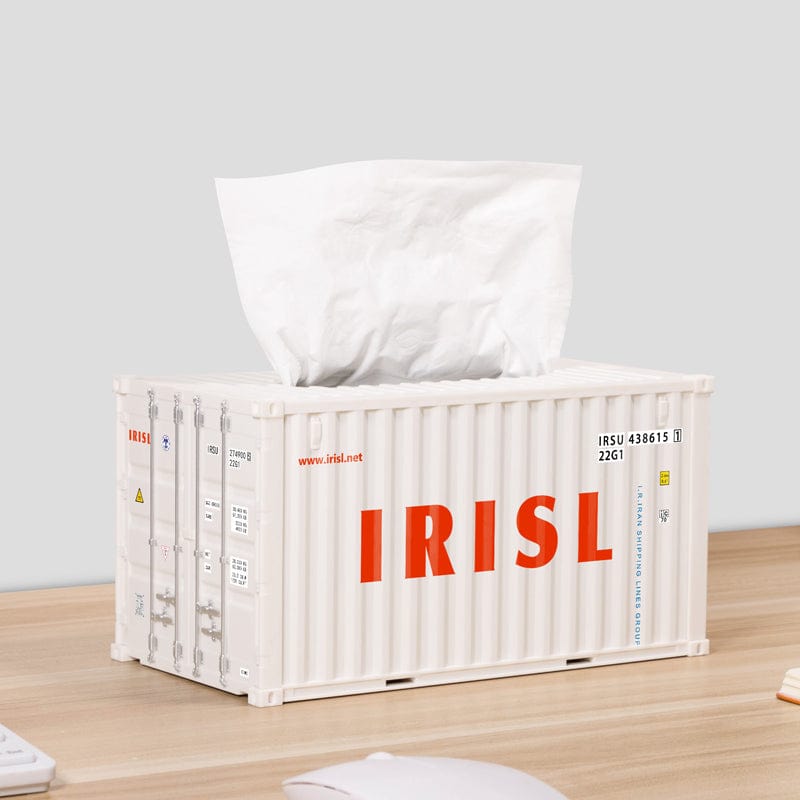 Shipping Container Model Tissue Box β Banboring
