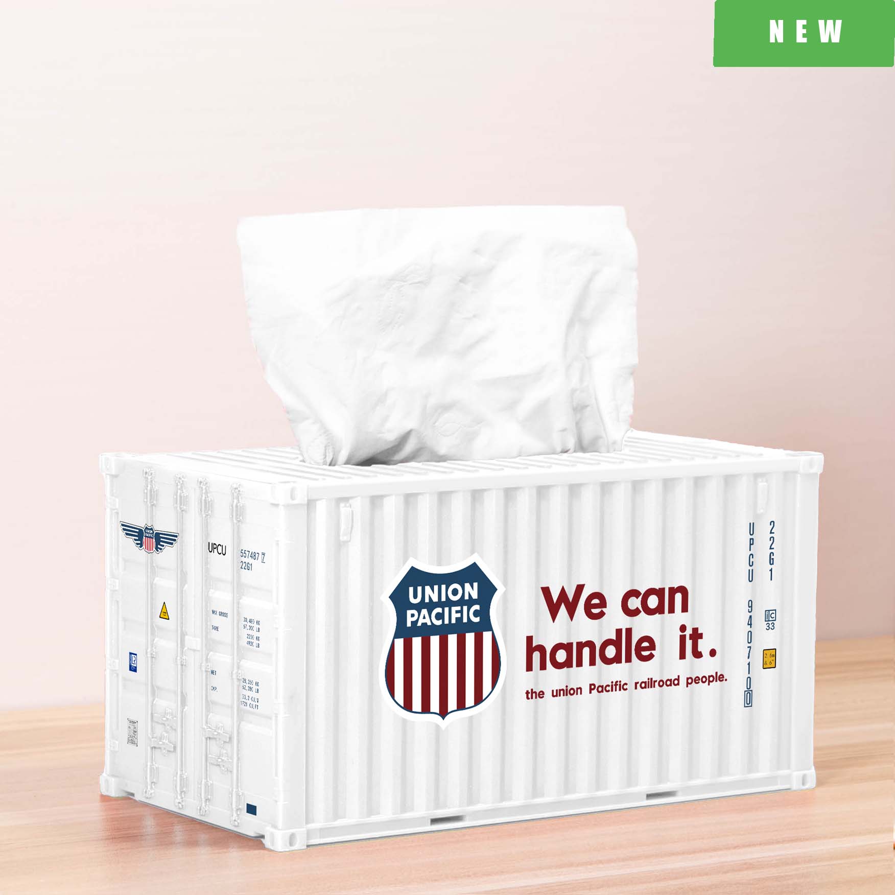 Shipping Container Model Tissue Box β Banboring