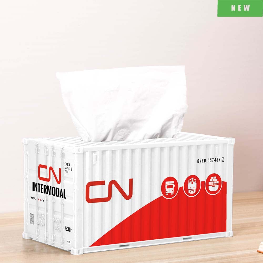 Shipping Container Model Tissue Box β Banboring