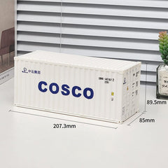 Banboring White Container Model Scale 1:30