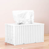 Banboring White Customisation Tissue Box