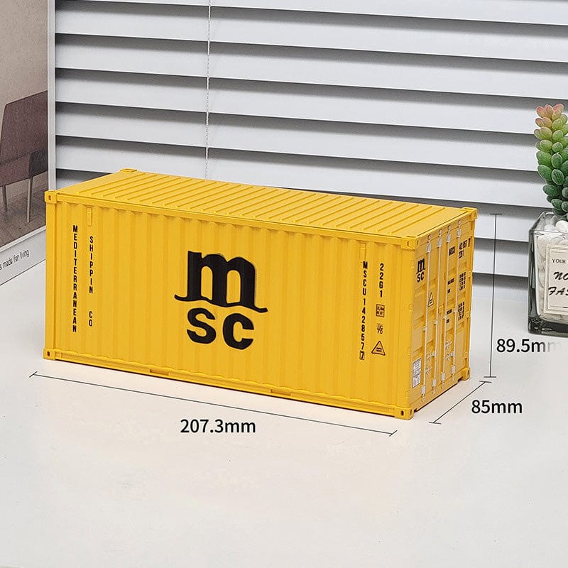 Banboring Yellow Container Model Scale 1:30